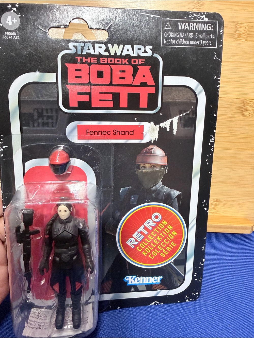 Star Wars retro action figure packaging